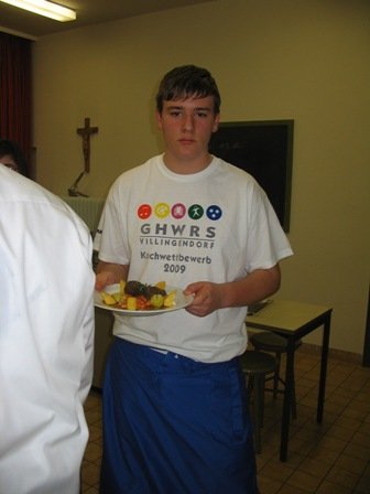 Kochwettbewerb Präsentation